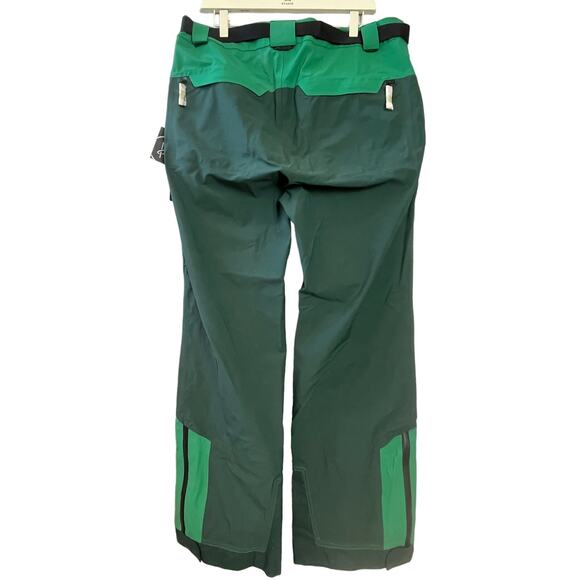 Aether Apparel Womens Fusion Snow Pant in Dark Spring/Midnight Green Size Med - Picture 4 of 8